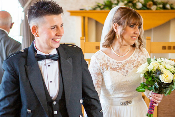 Alison and Laura Wedding