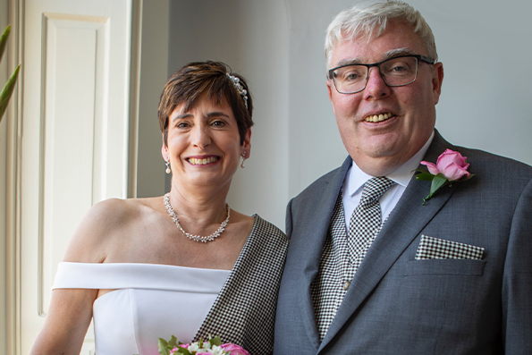 Kym and Andrew Wedding